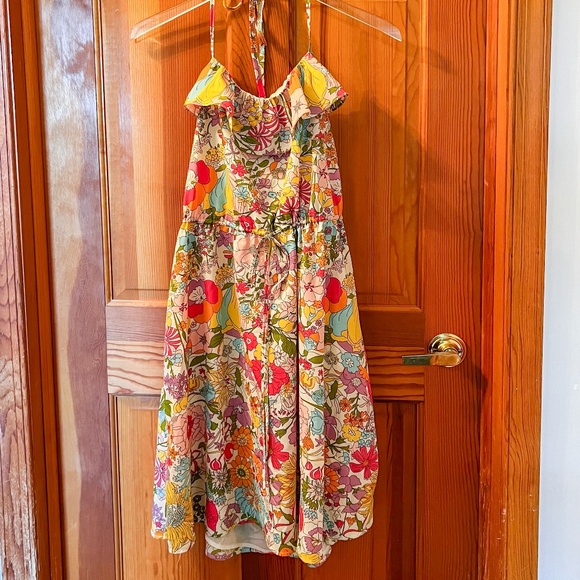 Liberty of London for Target Floral Halter Mini Dress - Picture 1 of 7